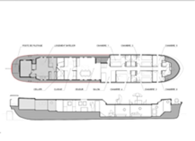 Hébergement AbracadaRoom : Péniche Le Haricot Noir - Canal du Midi - 12 personnes - Image 24