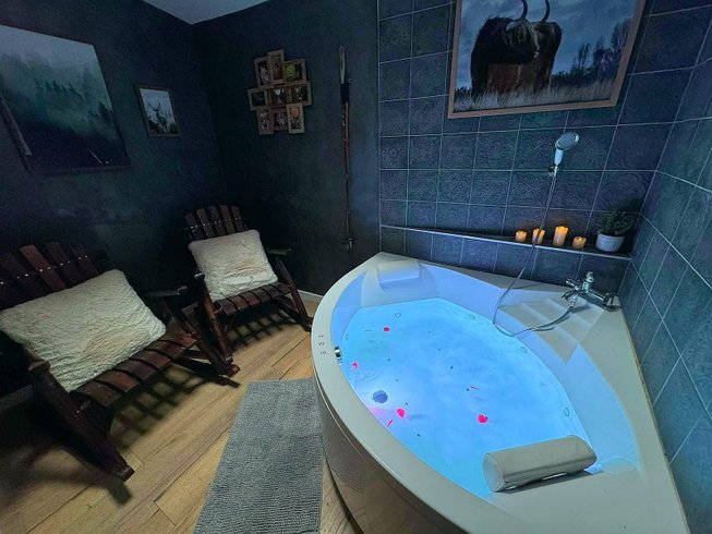 Hébergement AbracadaRoom : Chalet Romantique Spa & Ciné Privé / 10 min centre - Image 15