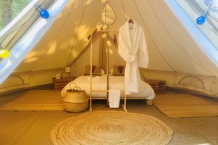 Tente et tente lodge Gers