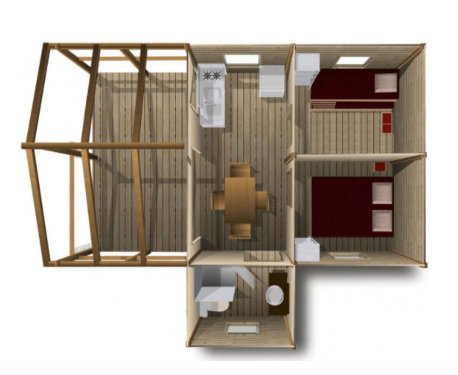 Hébergement AbracadaRoom : Glamping Lodge SdB - Image 9
