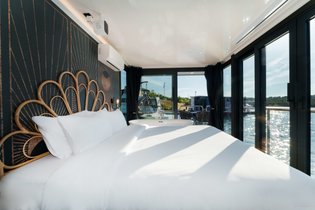 Suite flottante Panoramique Lit king-size Balnéo