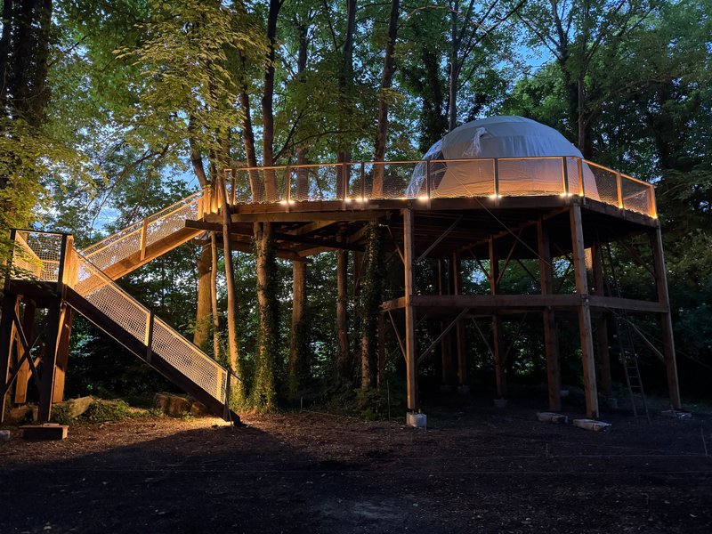 Hébergement AbracadaRoom : Bulle Perchée Etoile Filante & Spa - Image 4