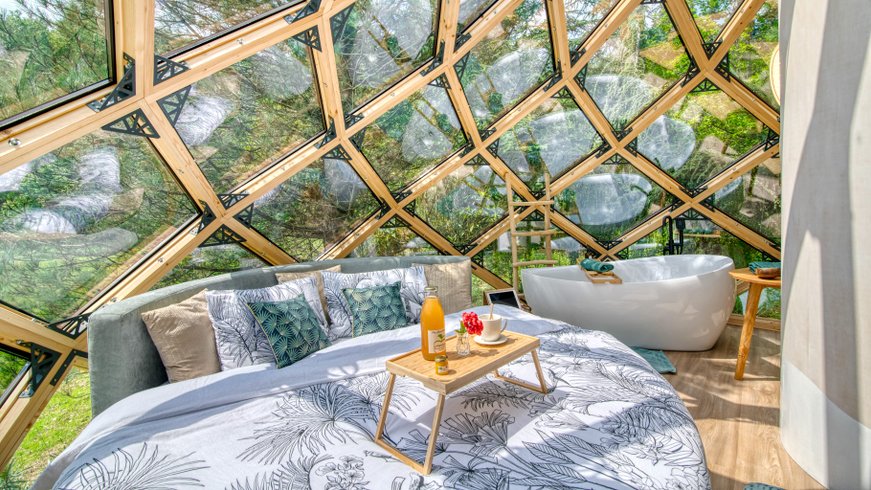 Hébergement AbracadaRoom : Zome haut-de-gamme & Spa - Image 17