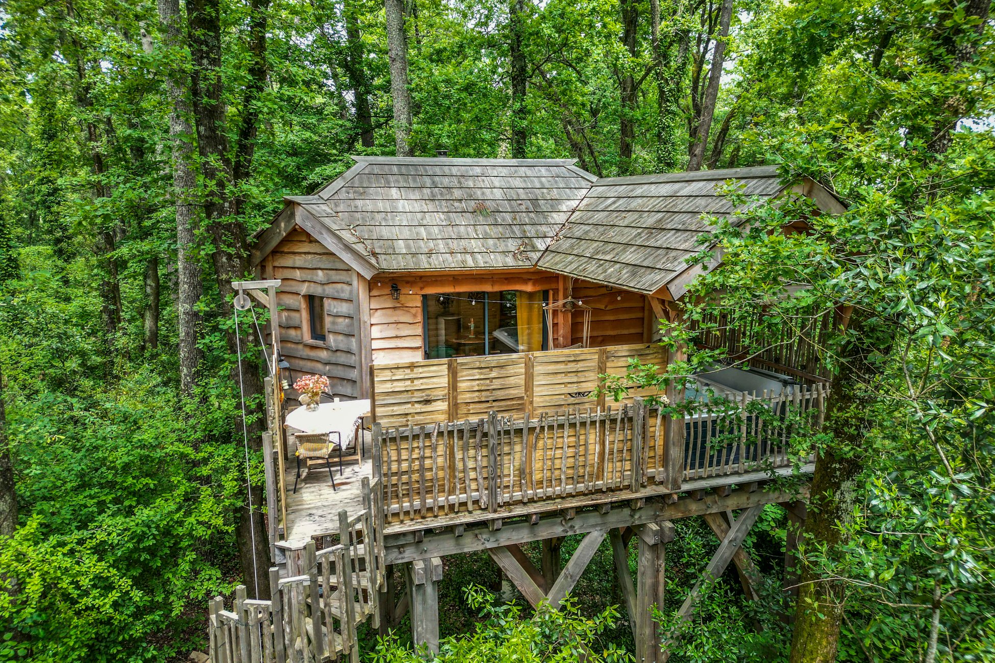 Hébergement UnicStay : La Cabane le Ciel & Spa à Martillac