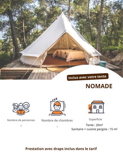 Hébergement AbracadaRoom : Tente nomade - Image 8