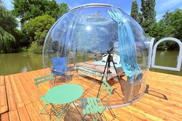 La Bulle sur l'eau à Santranges (4)