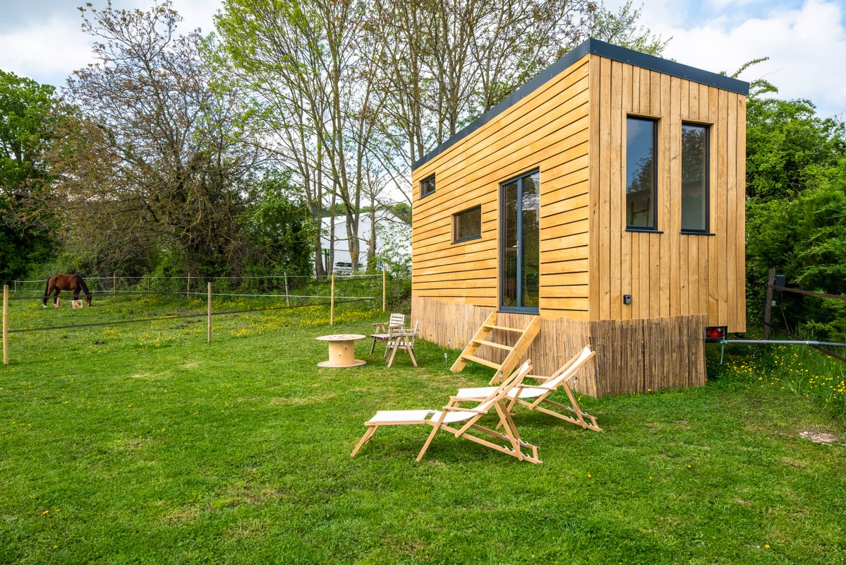 Tiny House Le Paddock | Au milieu des chevaux ! à Chambly (6)
