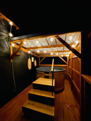 Hébergement AbracadaRoom : La Cabane Feu de Forêt & spa privatif - Image 2