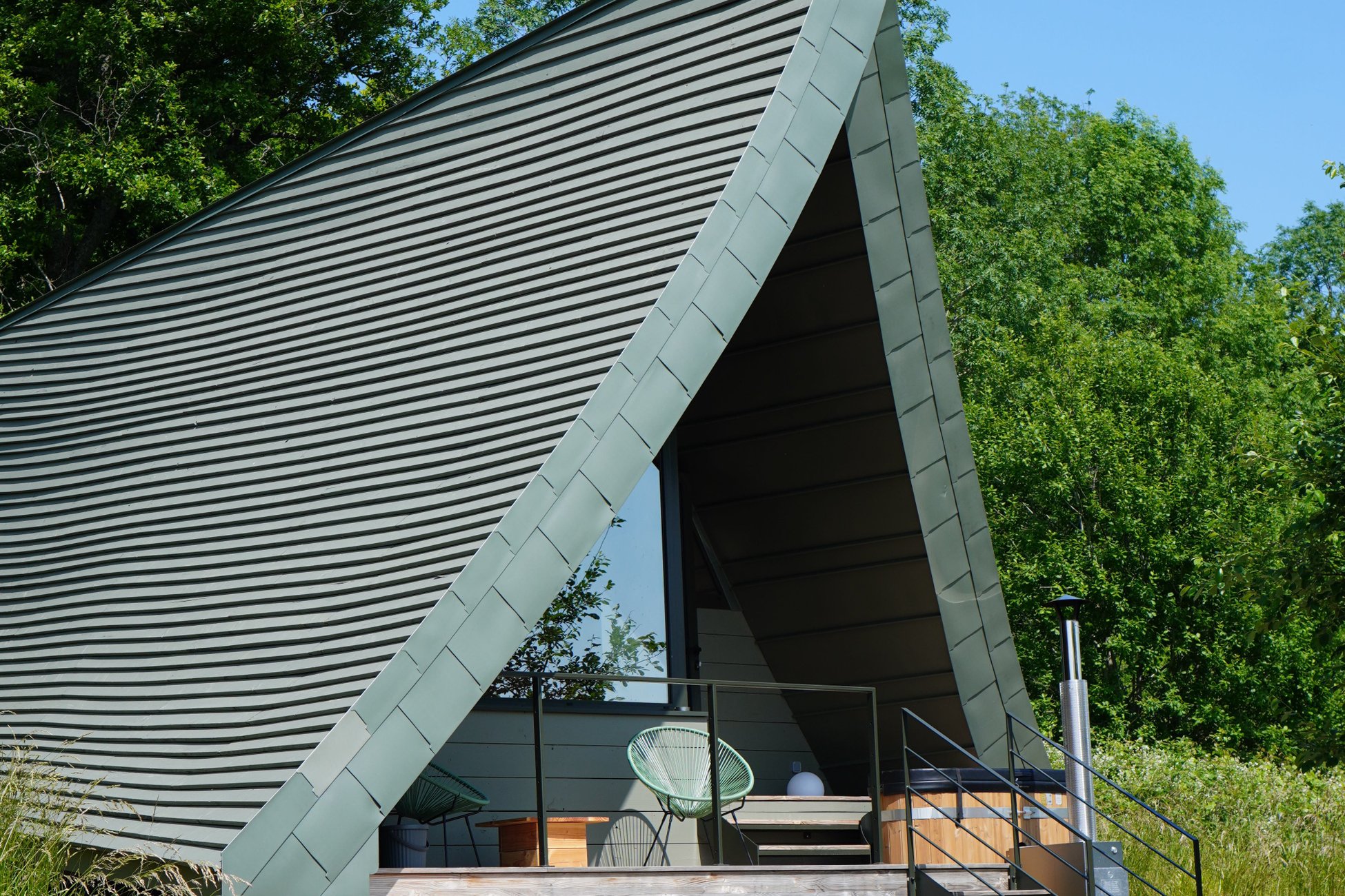 Hébergement UnicStay : Etno : ecolodge de luxe en pleine nature avec vue et bain nordique à Massingy-Lès-Vitteaux