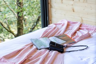 Cabane sur pilotis Lot-et-Garonne