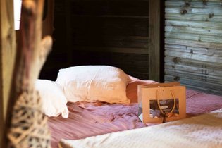 Village des cabanes perchées du Lac des Sapins