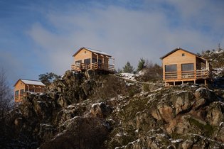 La cabane "Nid secret" & Spa