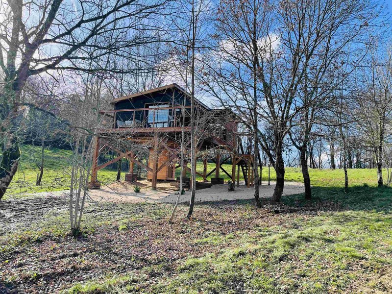 Hébergement AbracadaRoom : La Cabane Feu de Forêt & spa privatif - Image 1