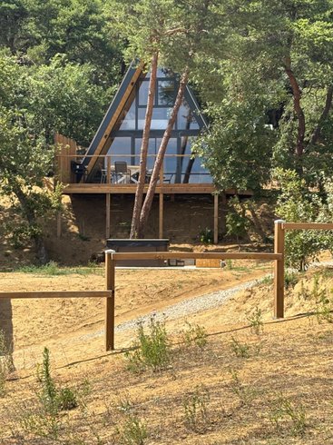 Hébergement AbracadaRoom : Chalet  VercoréA SPA Privatif, Domaine CollinéA en Drôme Des Collines - Image 6