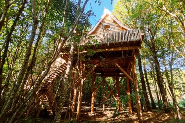 Cabane féérique  Spa - Cigogne noire à Vernois Les Vesvres (4)