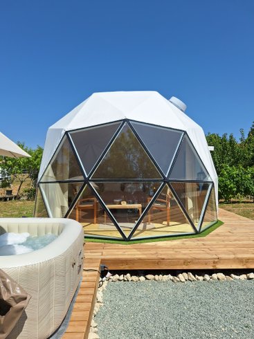 Hébergement AbracadaRoom : Dôme romantique avec petit-déjeuner et jacuzzi - Image 20
