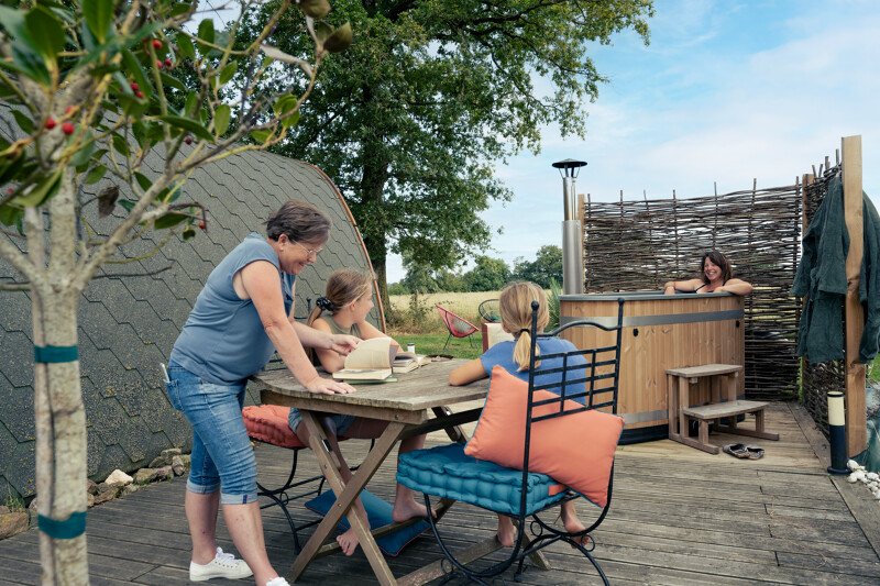 Hébergement AbracadaRoom : Pod - Sous les chênes & Spa - Image 11