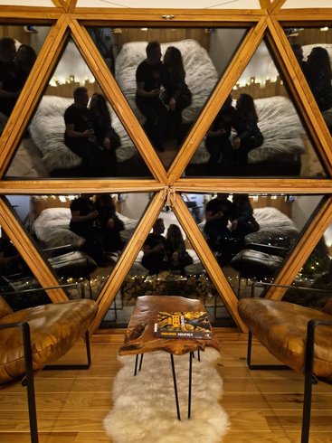 Hébergement AbracadaRoom : Dôme "Le Cocon" vue panoramique – Vosges - Image 22