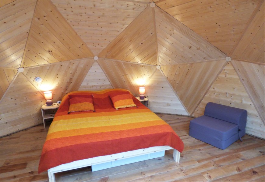Hébergement AbracadaRoom : Dôme perché au bord du lac - Image 5