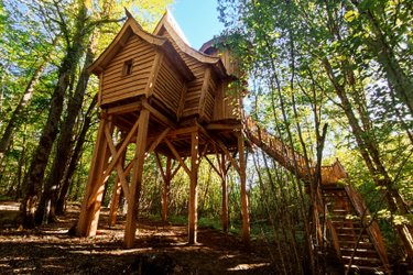 Cabane féérique  Spa - Cigogne noire à Vernois Les Vesvres (3)