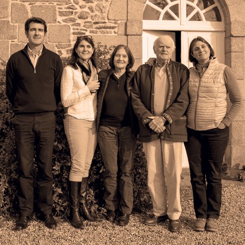 Sonia, Séverine et Arnaud de La Chesnais & son équipe