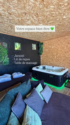 Hébergement AbracadaRoom : "F"anny - Wigwam, piscine & spa - Image 41