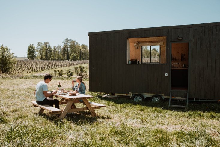 Hébergement AbracadaRoom : Parcel Tiny House - dans les vignes de Saint-Émilion  proche Bordeaux - Image 11