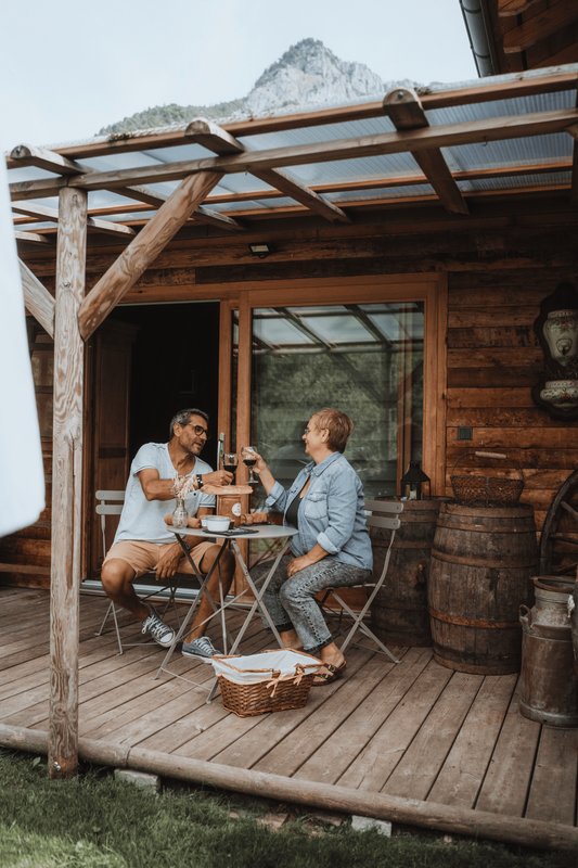 Cabane Le Saloon & Spa à Le Biot (13)