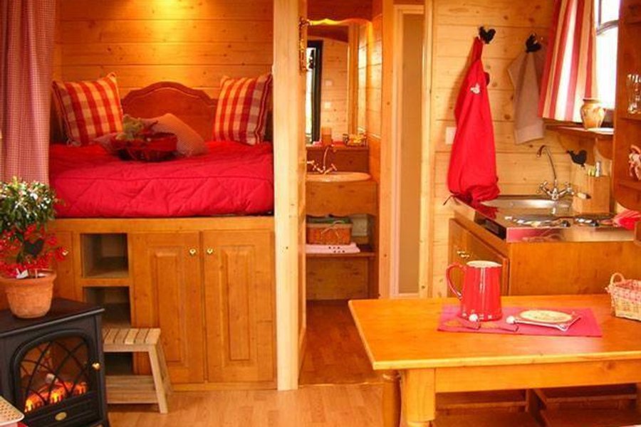 Roulotte gîte Nuit d'Amour & SPA — photo 2