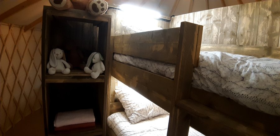 Hébergement AbracadaRoom : Yourte WOOD 5 personnes - Image 4