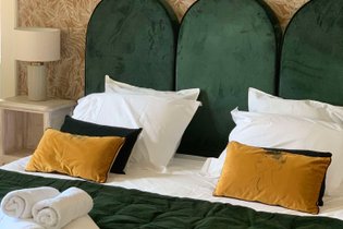 Chambre d'hôte Blanche du Château : Notre petite suite