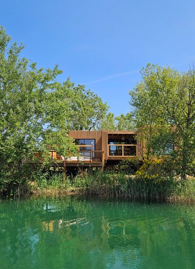 Cabane Spa Tropicale à Sorgues