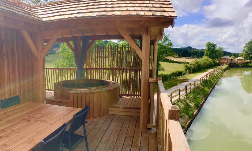 Hébergement AbracadaRoom : La Cabane Spa Rose des Vents - Image 5