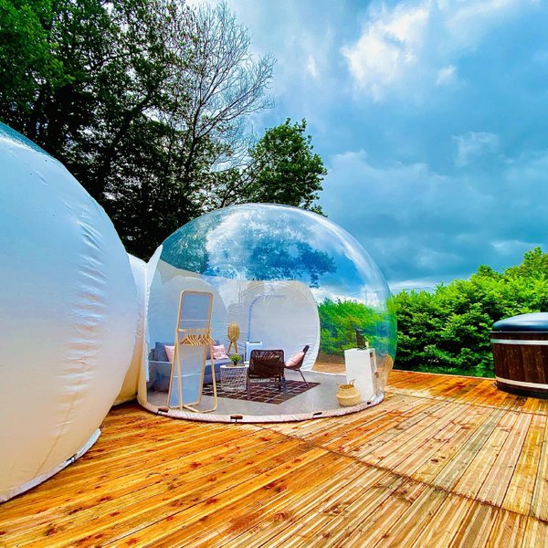 Hébergement AbracadaRoom : Bulle Spa transparente - Image 1