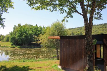 Lodge Duo - Vue panoramique sur l'étang & Spa à Plateau D'hauteville (1)