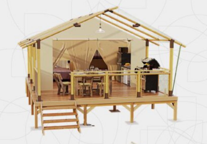 Hébergement AbracadaRoom : Tente safari au bord de l'étang - Image 7