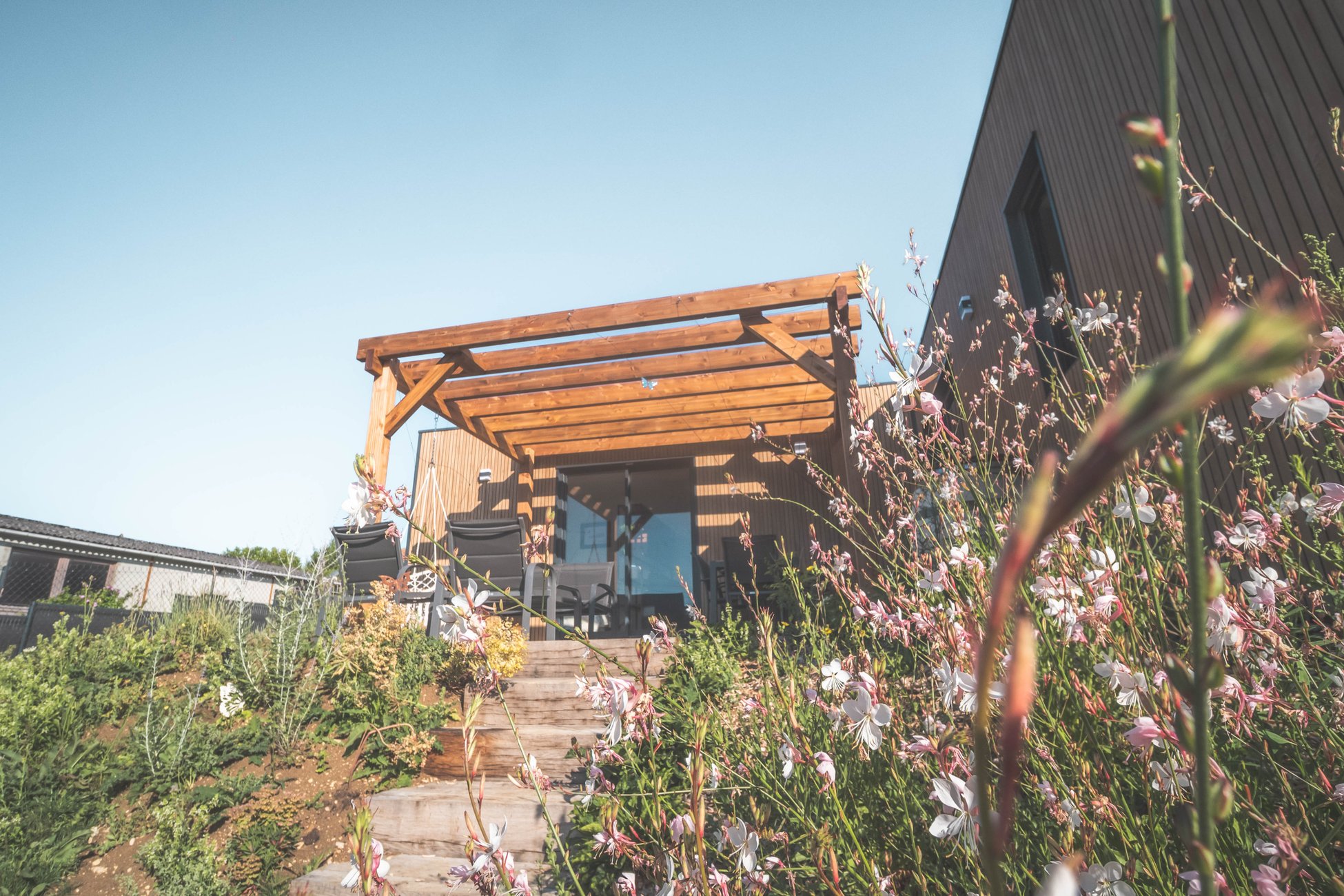 Hébergement UnicStay : ECOLODGE LE PINOT GRIS à Couvignon