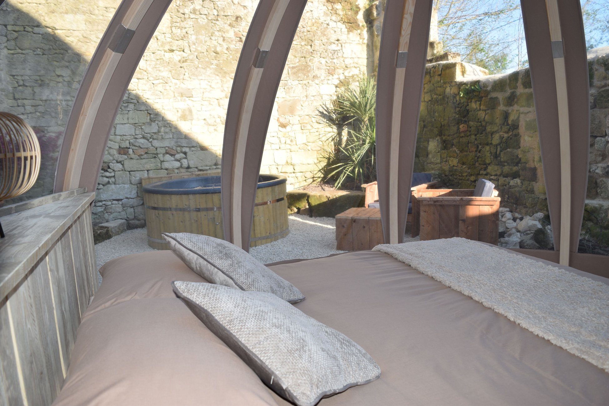 Hébergement UnicStay : Bulle de tuffe & Spa à Tuffalun
