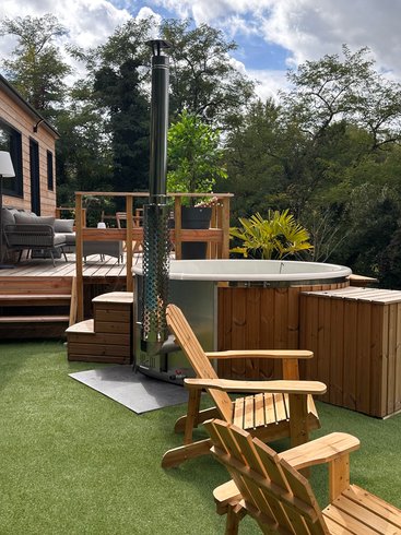 Hébergement AbracadaRoom : Tiny House Dolce Vita & Spa - Image 27