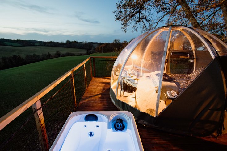 Hébergement AbracadaRoom : Bulle au sommet du Chêne & Spa - Image 10