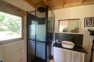 Cabane dans le chêne tricentenaire