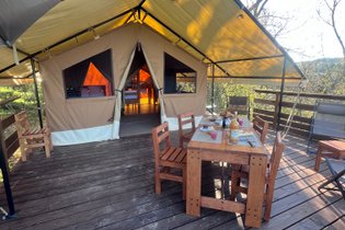 Lodge safari Ardèche