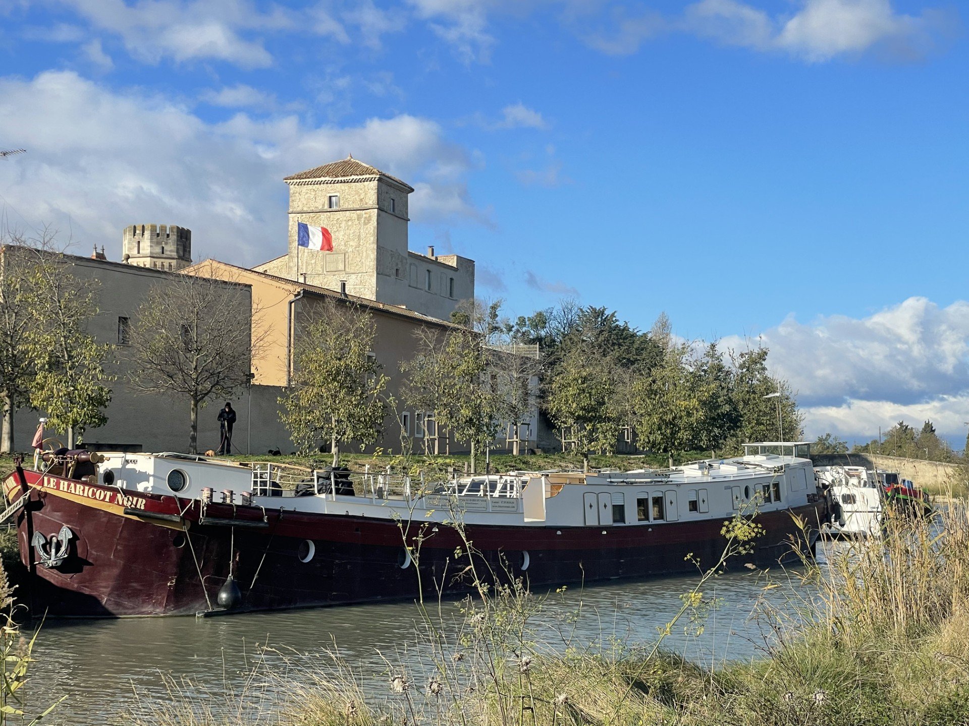 Péniche Le Haricot Noir - Canal du Midi - 12 personnes