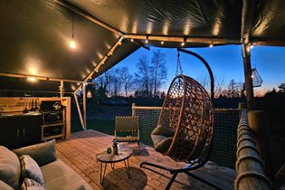 Safari Tent 1 - Le Ranch Camping