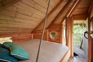 Cabane dans les arbres Orne