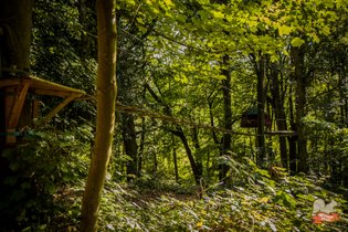 Tente suspendue Woody Park