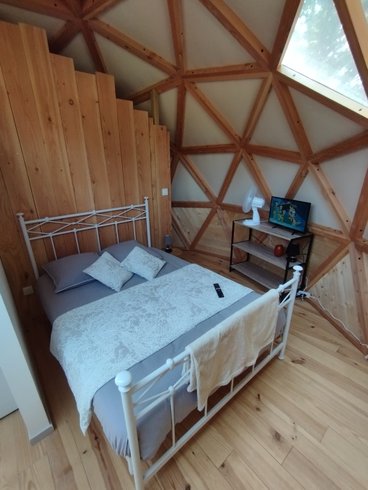Hébergement AbracadaRoom : Le Dôme géodésique cocooning & Spa - Image 10