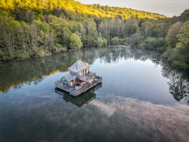 Hébergement AbracadaRoom : Cabane flottante Spa - Martin pêcheur - Image 1