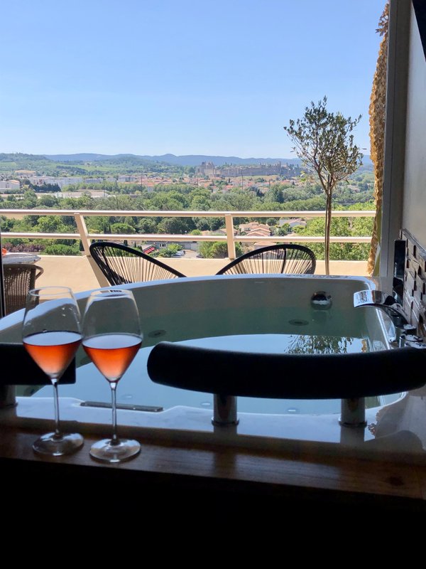 La Suite vue panoramique et Spa à Carcassonne (14)