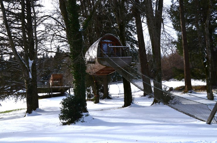 Hébergement AbracadaRoom : Cabane accès passerelle & Spa privatisable - Image 3